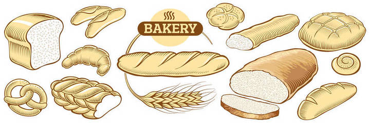 面包店产品食品集合 / Family Favorites from Our Bakery: Exclusive Bundles to Warm Your Studio
